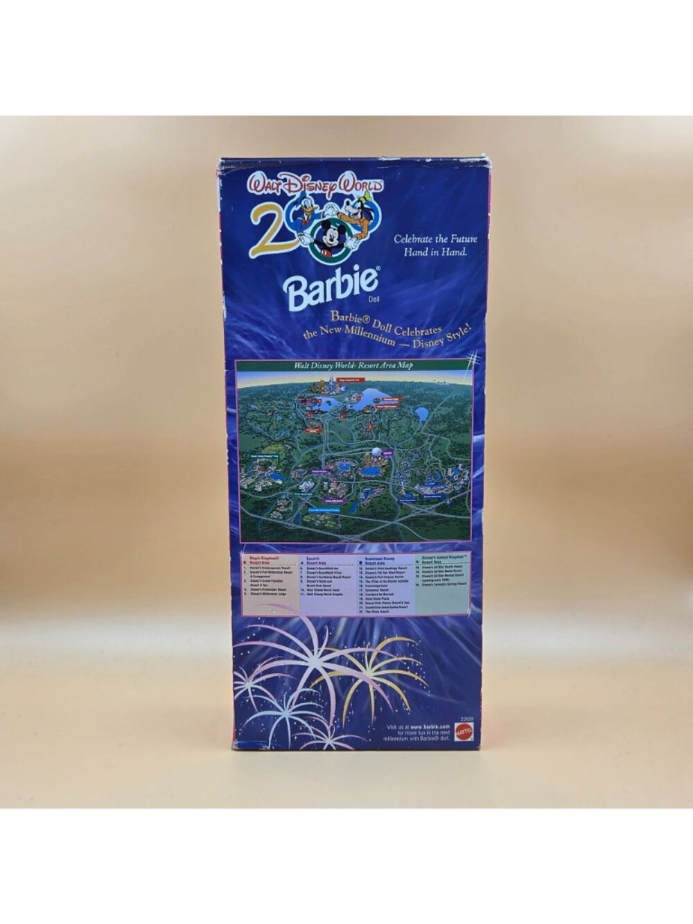 Walt Disney World 2000 Millennium Barbie Doll Mattel 22939 Disney Exclusive - Picture 3 of 16